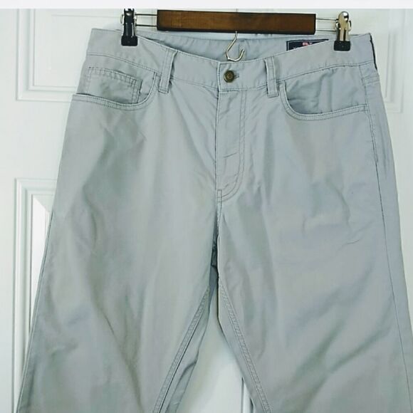 Vineyard Vines five pocket gray slim jeans - Picture 1 of 8